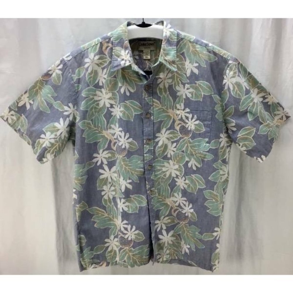 Cooke Street Shirt Extra Large Blue Collar Button